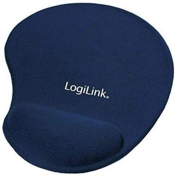 Mauspad Logilink Mit Silikon Handauflage Blue FR