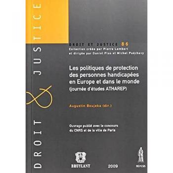 Les Politiques De Protection Des Personnes Handicapées En Europe Et Dans Le Monde