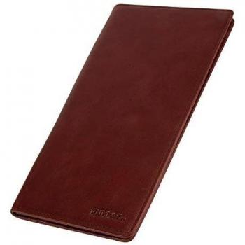 BULLAZO RFID-sichere Passhülle in hochwertigem Leder – Braun