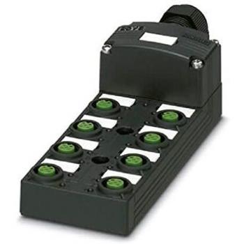 Sensore/Attuatore Passivo M12 Ver – Cavo + Spina Nero