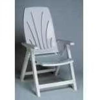 Sillón Blanco Plegable 8092