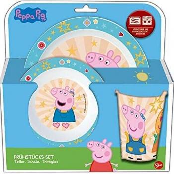Peppa Pig 3tlg. Frühstücksset