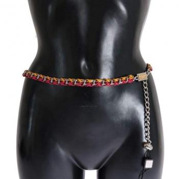 Dolce & Gabbana Women's Multicolor Crystal Belt