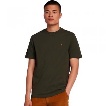 Farah Men's Danny Organic Cotton Regular Fit T-Shirt