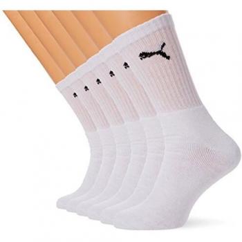 PUMA 18 Paar Socken Schwarz-Weiß Unisex