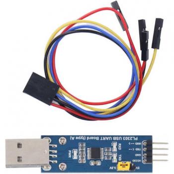 Convertidor Serie USB‑UART con Salidas de 1.8 V a 5 V
