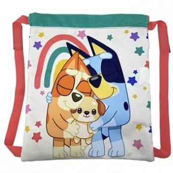 Saco Plástico Bluey Rainbow