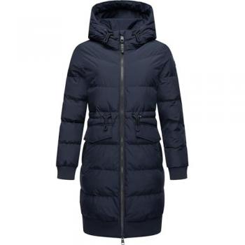 Ragwear Steppmantel Briosh gesteppter Damen Wintermantel mit Kapuze
