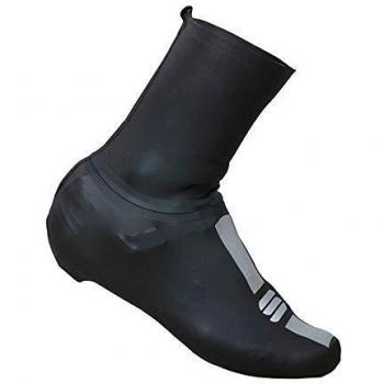 Capas de Calçados Sportful Speed Skin Silicone Preto com Logo Cinza