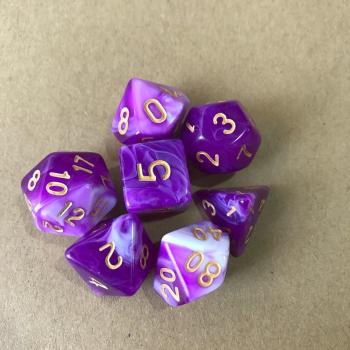 Kit de Dados D4-D20 en Acrílico