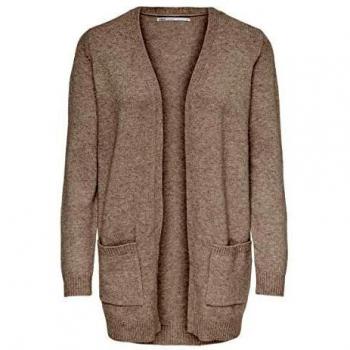 ONLY Strickjacke Lesly 15174274 Beige Regular Fit XL Damen