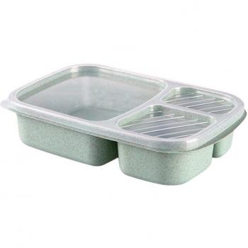 Caja de comida portátil de paja de trigo