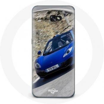 Coque Maniacase McLaren Bleu pour Samsung A5 2016
