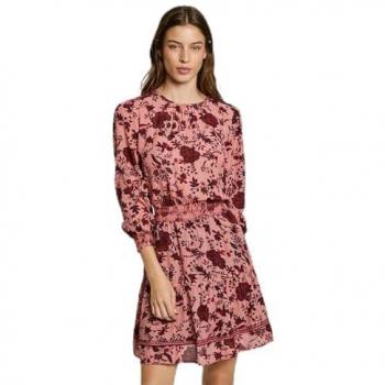 Pepe Jeans Abito Barbara Rosso Scuro XL