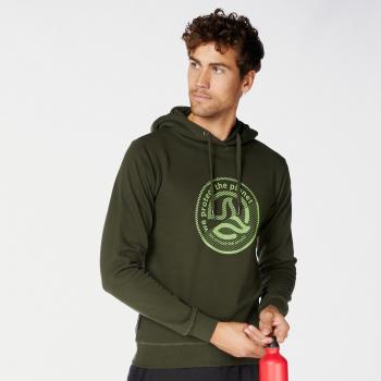 Sudadera de Trekking para Hombre Ternua Basion Verde Kaki Talla S
