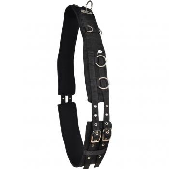Neoprene Lunging Girth by Hansbo Sport – Black