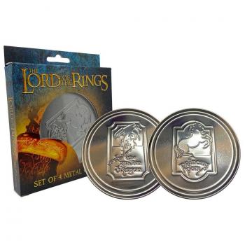 Fanattik Actionfigur Der Herr der Ringe Untersetzer Set von 4