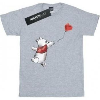 Jungen T-Shirt Disney Winnie the Pooh Ballon 9-11 Jahre, Weiß