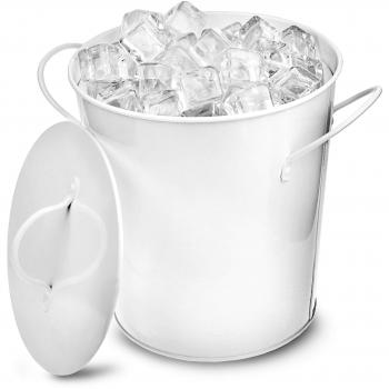 Metal Party Ice Bucket – 2-Quart, Stainless Finish