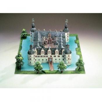 Maquette en carton : Château de Neuhaus, Allemagne Schreiber-Bogen