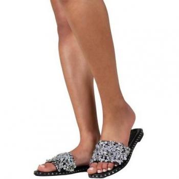 Where's That From Ladies Belle Sparkle Sliders