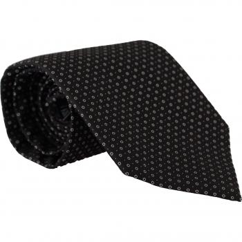 Dolce & Gabbana Men's Black Polka Dot Necktie