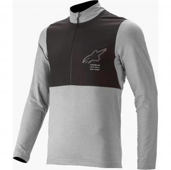 Maillot Cyclisme Alpinestars Nevada Gris Noir S