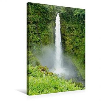 Kauai Akaka Falls Textildruck – 50 cm × 75 cm (Premium)