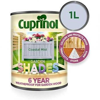 Coastal Mist Cuprinol Garden Shades Exterior Wood Treatment 1 litre