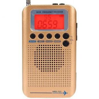 Radio stéréo Portable HRD-737 à affichage numérique