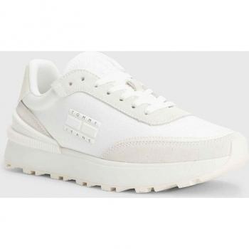 Basket Flag Tommy Jeans Femme Blanc 39