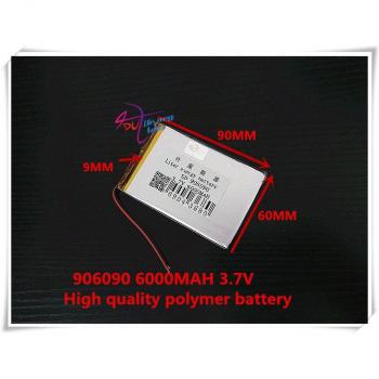 3.7V 6000mAh Rechargeable Lithium Polymer Battery