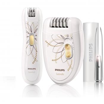 Philips EPILIGHT HP6540/00 – Kabelloser Sensitive‑Mini + Bulk‑Body + Pinzette Set (Limited)