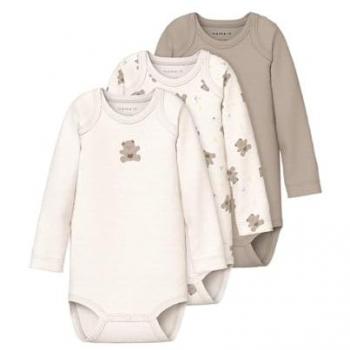 Name It Langarmbody 3er Pack mit Tierdesign