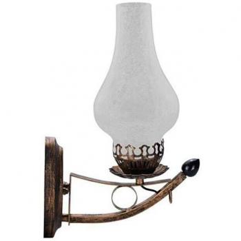 Lámpara de Llama LED Retro en Bronce y Blanco Cálido, 5W, 1300K