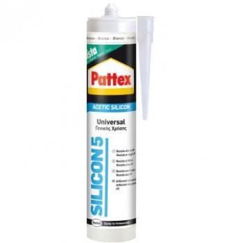 Silicone Sista Silicon 5 Acetico Bianco 280ml – Pattex