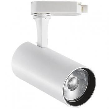 Spot Led su binario Ideal Lux Fox 25W 4000K Bianco CRI80