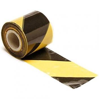 Ruban avertisseur Perel 250m Jaune/Noir