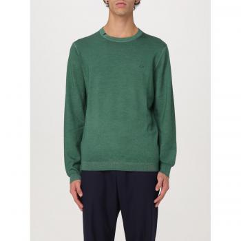 Men's 68 Green Merino Sweater, XXL Edition