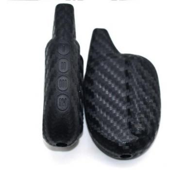 Carbon Silicone Remote Control Key Case for Scher-Khan