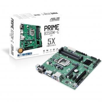 Placa Base Micro ATX ASUS B250M-C/CSM