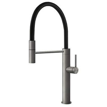 Miscelatore Doppio Lavello Doccetta 316 Kitchen Acciaio Spazzolato 60010 239