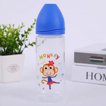 Infant Straw Cup 300ml Non-slip Bottle