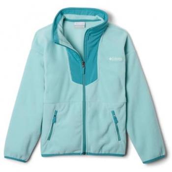 Giacca Columbia Sequoia Grove teal 2XS con cerniera intera