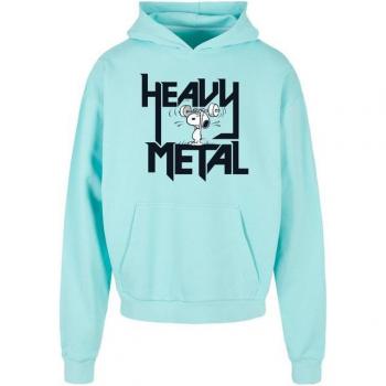 Berylblaues Heavy Metal Hoodie für Männer