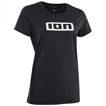 Ion bike logo ss dr schwarz damen t shirt