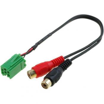 Câble Aux Adaptateur RCA Renault MEGANE
