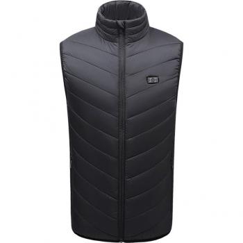 Electric Heated Vest with 11 Zones for Men and Women, Thermal Coat for Skiing and Hunting