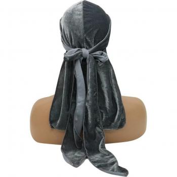 Sombrero de pirata elástico con cola larga Durag