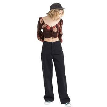 Jean Femme Volcom Stoned Bf Taille Élevée